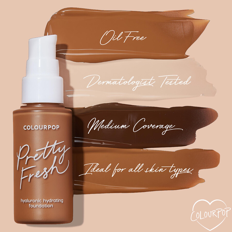 pretty fresh hyaluronic acid hydrating foundation