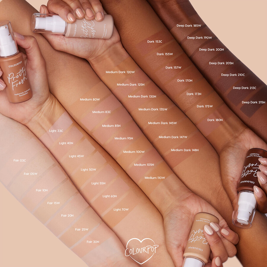 pretty fresh hyaluronic acid hydrating foundation