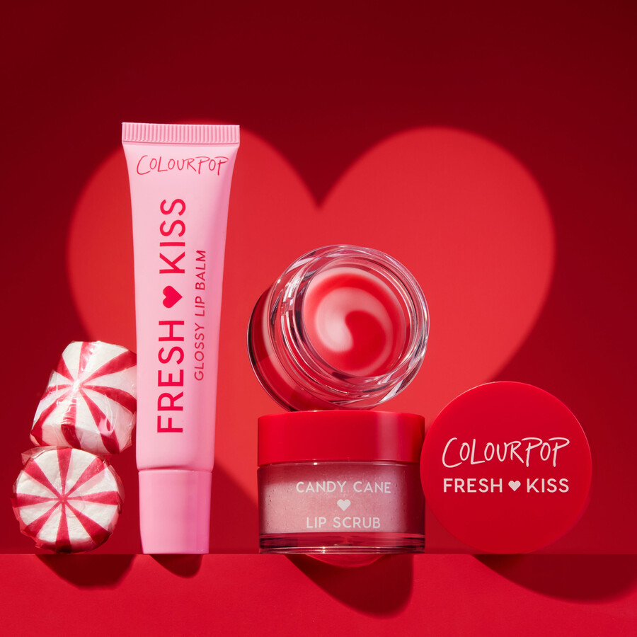 fresh kiss lip scrub mask balm set