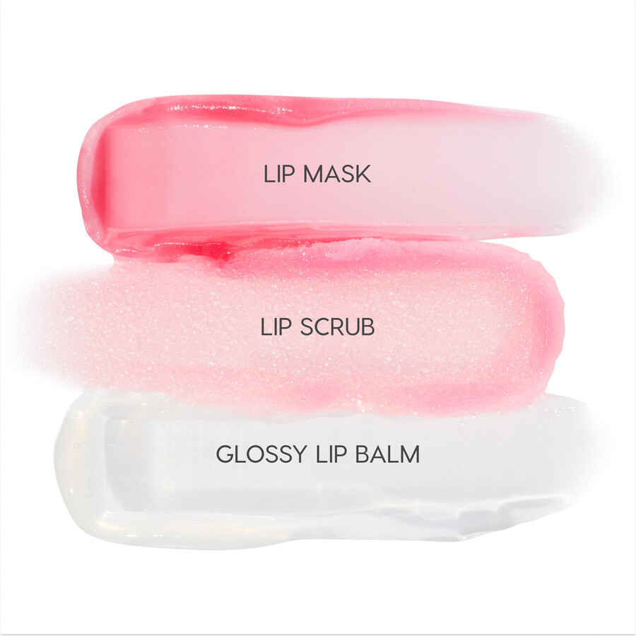 fresh kiss lip scrub mask balm set