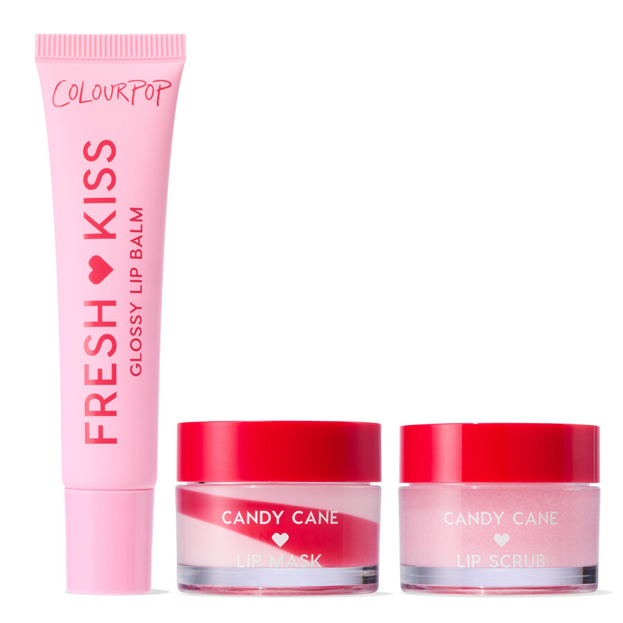 fresh kiss lip scrub mask balm set