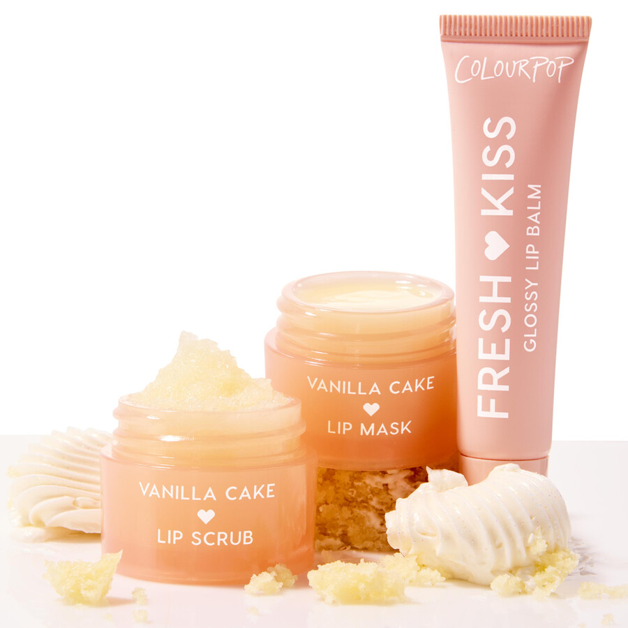 fresh kiss lip scrub mask balm set