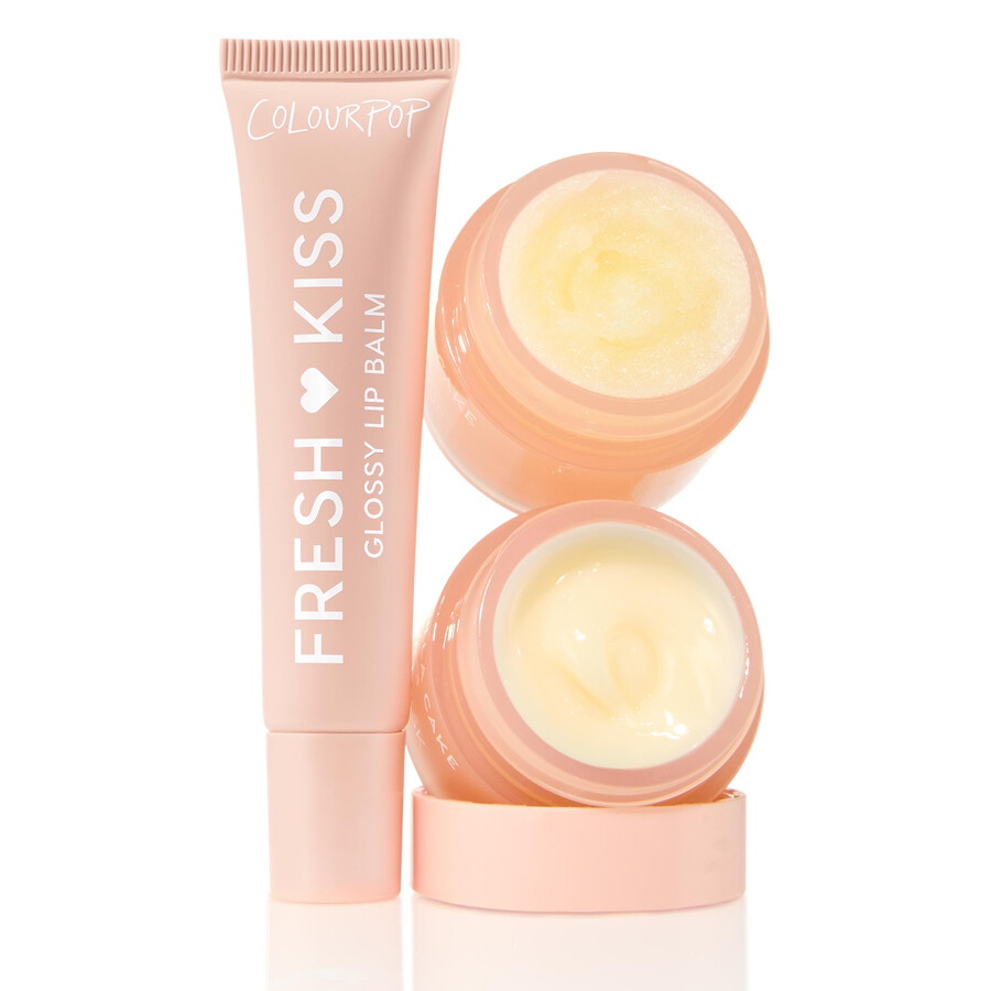fresh kiss lip scrub mask balm set